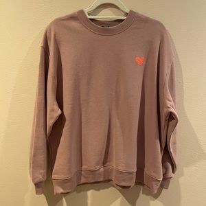 Wild Fable crew neck with heart detail